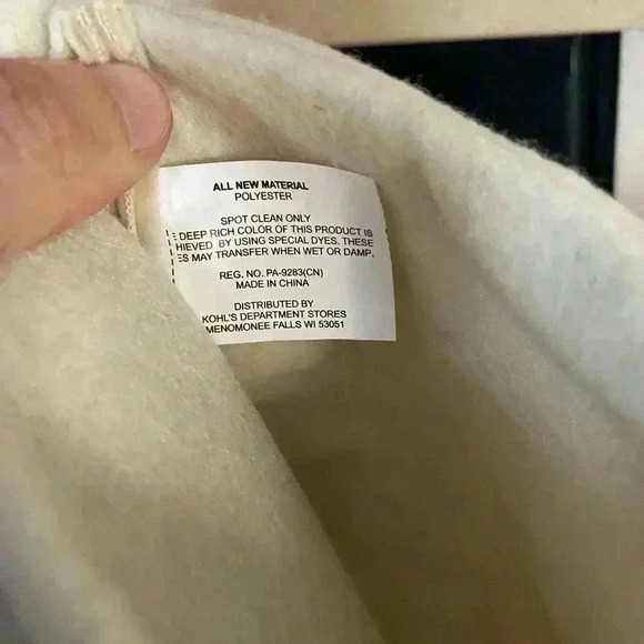 Owl Christmas Stocking Rustic Christmas - Picture 5 of 5